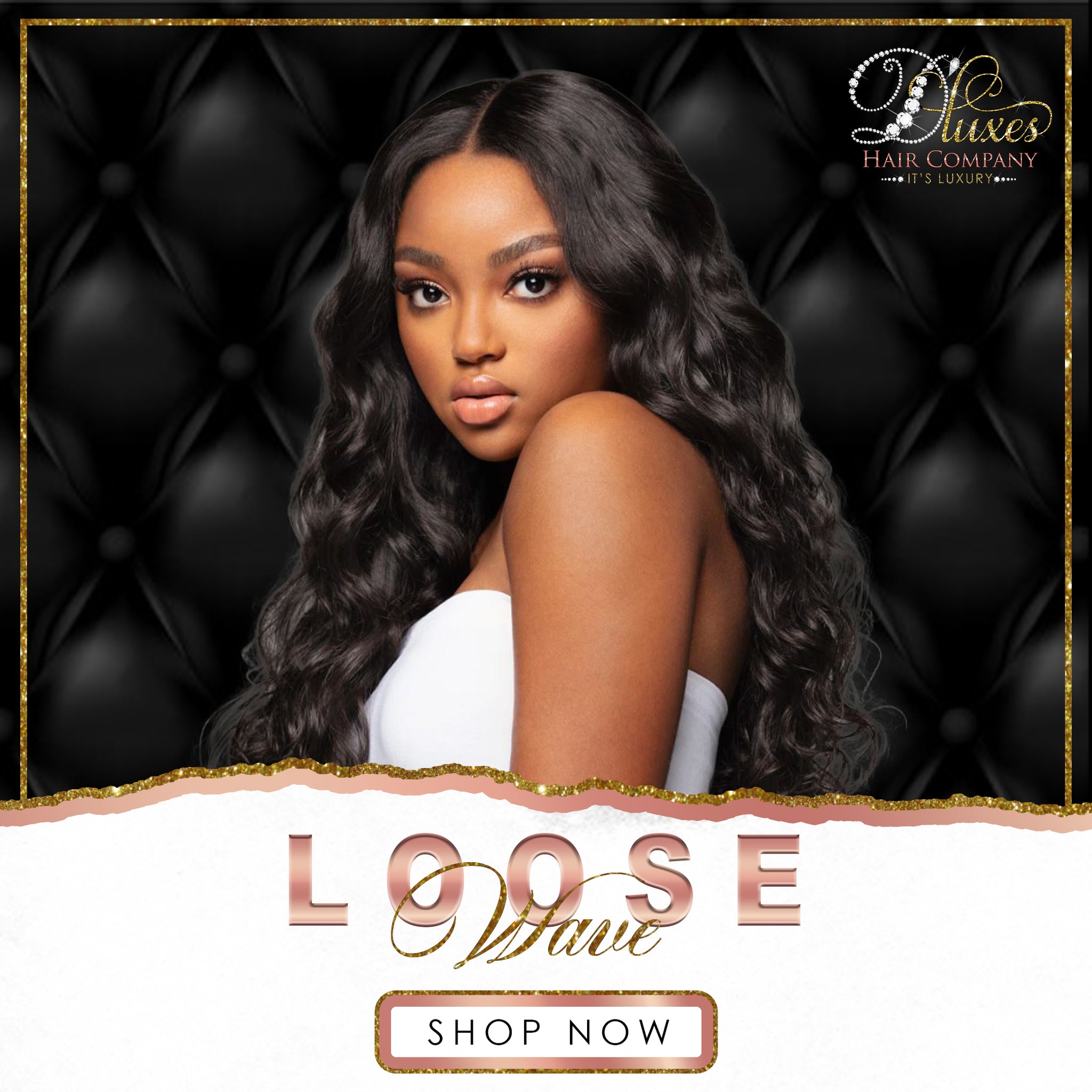 Loose Waves luxury hair 5*5 HD Luxury 4A Lace Closure Loose Wave Wig 100% Virgin  main image 2